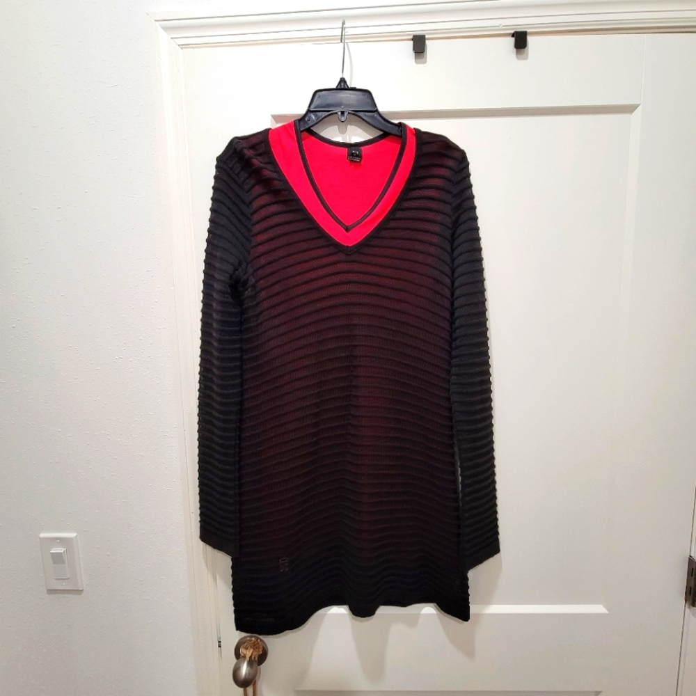 Dino Gaspari Small Black and Red Dress